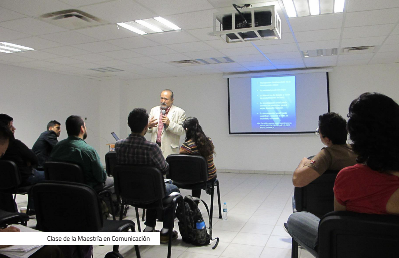 Clase de la Maestría en Comunicación