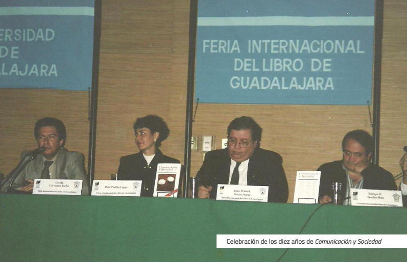 Celebración de los diez años de Comunicación y Sociedad